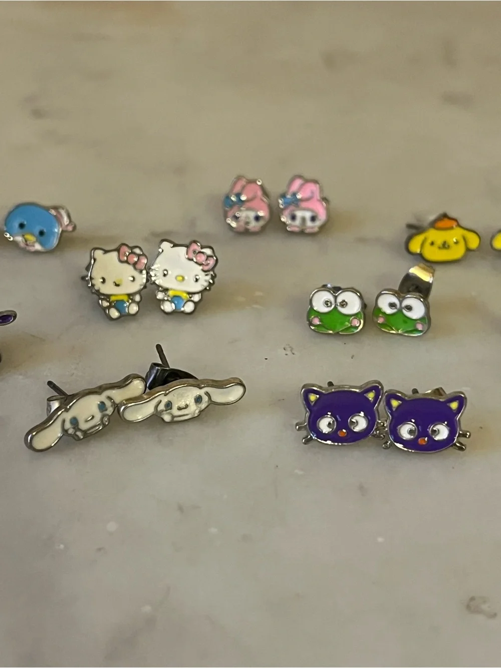 Sanrio Hello Kitty and Friends Earring Set *12 Pair*